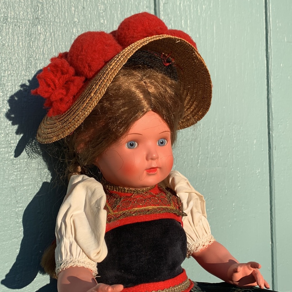 Vintage German doll